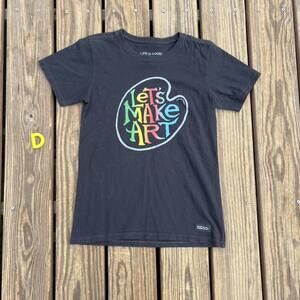 ✿ Life is Good “Let’s Make Art” Tee ✿